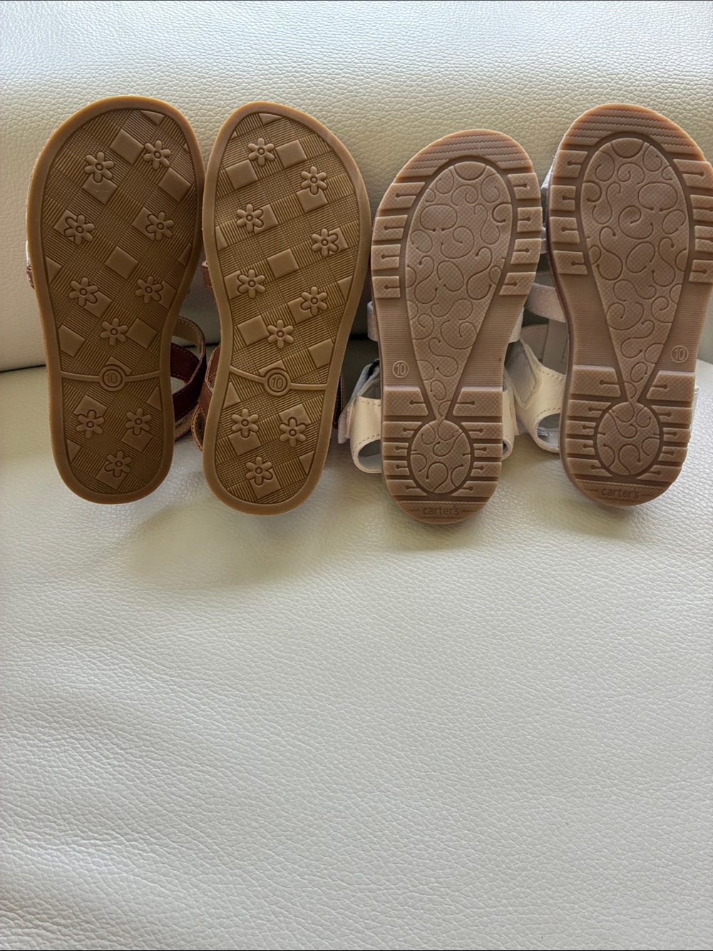 Girls Size 10 Summer Sandals -2pair - Picture 6 of 6